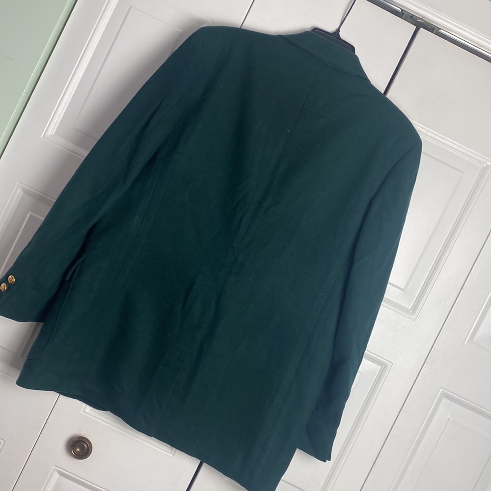 Green Wool Jacket - image 4